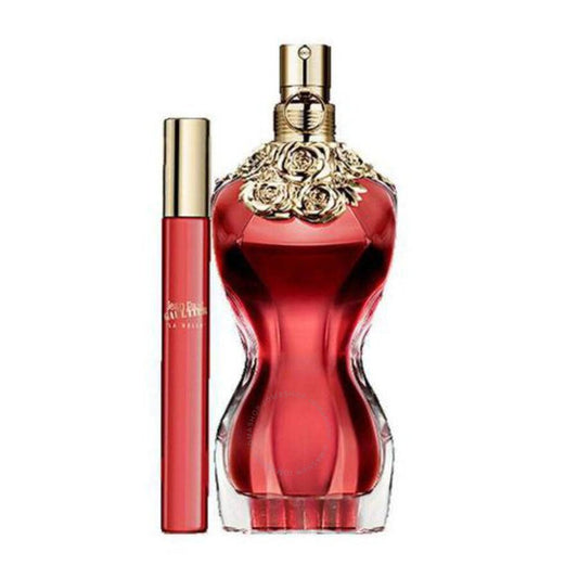 JEAN PAUL GAULTIER LA BELLE 2 PCS SET FOR WOMEN: 3.4 EAU DE PARFUM SPRAY + 0.34 EAU DE PARFUM SPRAY