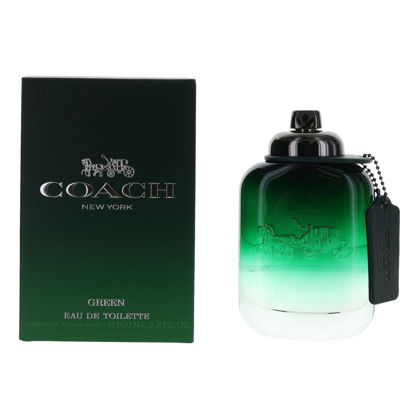 Coach Green by Coach, 3.3 oz Eau De Toilette Spray for Men