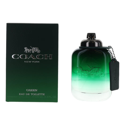 Coach Green by Coach, 3.3 oz Eau De Toilette Spray for Men