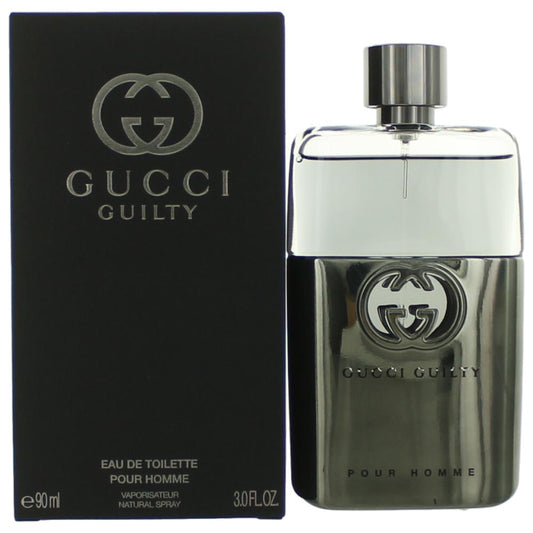 Gucci Guilty Pour Homme by Gucci, 3 oz Eau De Toilette Spray for Men