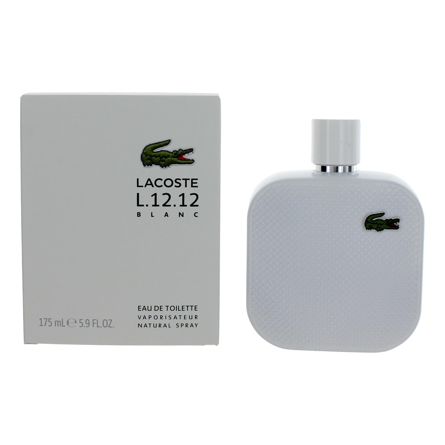 Lacoste L.12.12 White Blanc by Lacoste, 5.9 oz Eau De Toilette Spray for Men