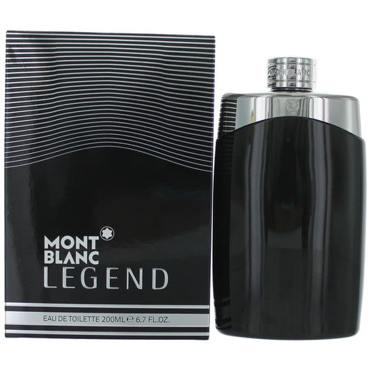 Mont Blanc Legend by Mont Blanc, 6.7 oz Eau De Toilette Spray for Men