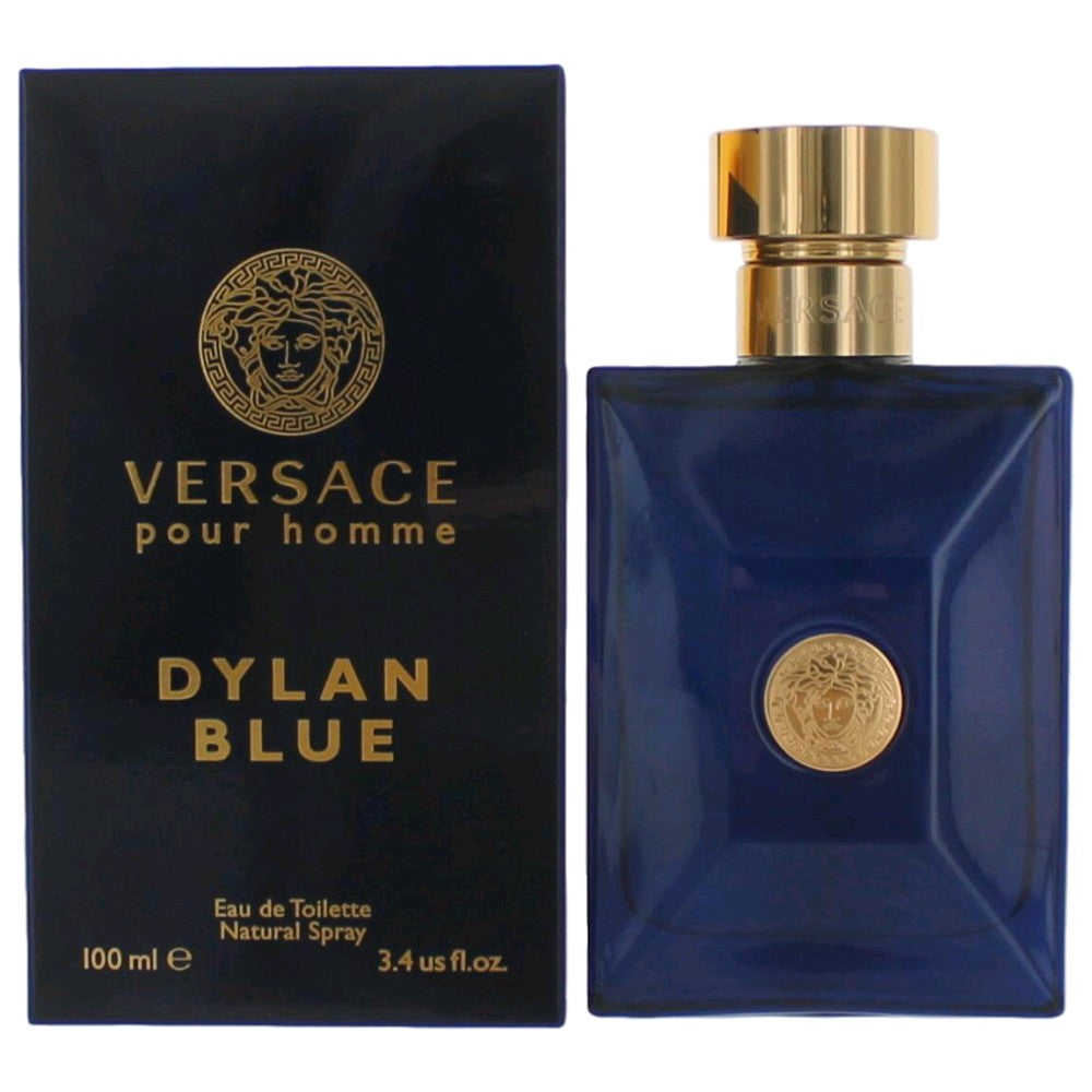 Versace Pour Homme Dylan Blue by Versace, Eau De Toilette Spray for Men