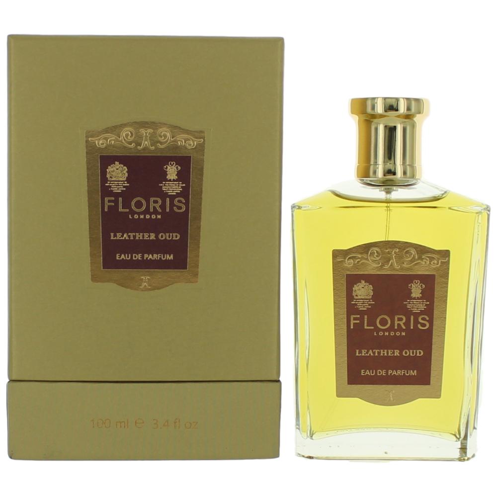 Leather Oud by Floris, 3.4 oz Eau De Parfum Spray for Unisex