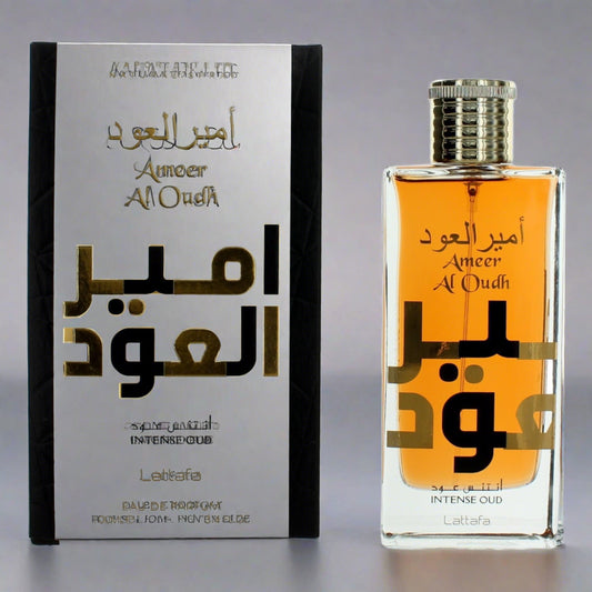 Ameer Al Oudh Intense Oud by Lattafa, 3.4 oz Eau De Parfum Spray for Unisex