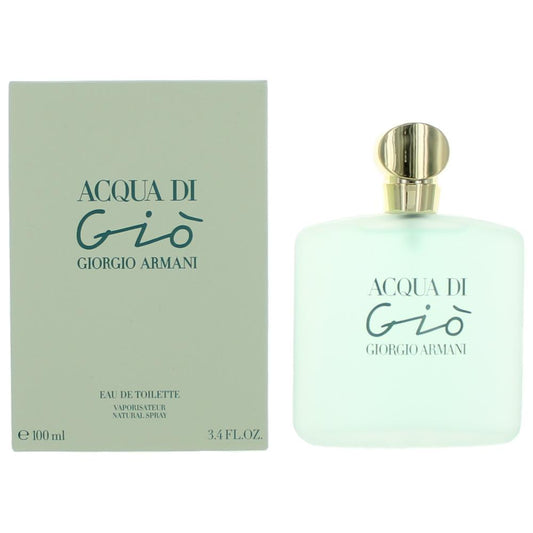 Acqua Di Gio by Giorgio Armani is a fresh and aquatic fragrance for women. It is described as a vibrant and natural scent that is perfect for the modern woman.