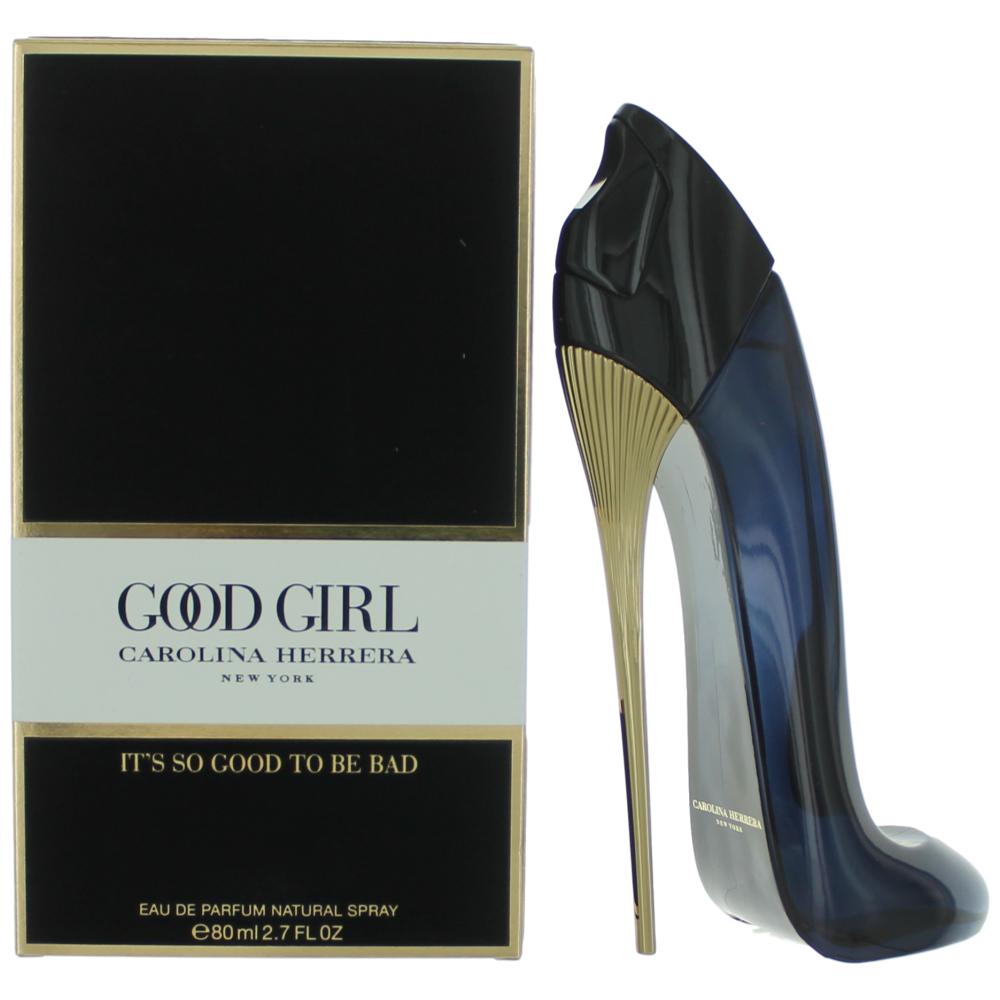 Good Girl is a captivating fragrance for the bold woman, inspired by the unique vision of Carolina Herrera of the modern woman: audacious and sexy, elegant and enigmatic. It's a scent that embodies the duality of a woman, with both light and dark sides.