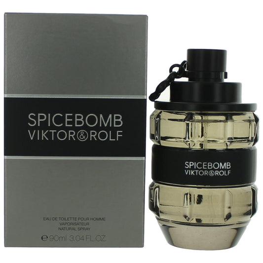 Spicebomb by Viktor & Rolf, Eau De Toilette Spray for Men