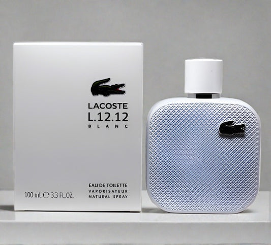 LACOSTE L.12.12 BLANC 3.3 EAU DE TOILETTE SPRAY FOR MEN